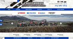 Desktop Screenshot of crossroadsyamaha.com
